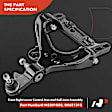 APCA4153 Front Right Lower Control Arm with Ball Joint