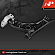 2011 Volkswagen GTI - Front, Passenger Side, Lower Control Arm, Fits the Model With Stamped Steel Arm