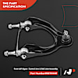 APCA4260 Front Left Upper Control Arm with Ball Joint