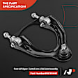 APCA4260 Front Left Upper Control Arm with Ball Joint