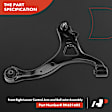 APCA4291 Front Right Lower Control Arm with Ball Joint