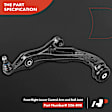 APCA4340 Front Right Lower Control Arm & Ball Joint Assembly