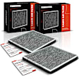 APCA4445 2x Activated Carbon Cabin Air Filter