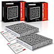 APCA4447 2x Activated Carbon Cabin Air Filters