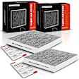 APCA4457 2x Activated Carbon Cabin Air Filters