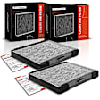 APCA4459 2x Activated Carbon Cabin Air Filter