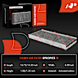 APCA4461 2x Activated Carbon Cabin Air Filter