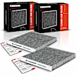 APCA4465 2x Activated Carbon Cabin Air Filter