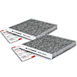 APCA4465 2x Activated Carbon Cabin Air Filter
