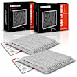 APCA4493 2x Activated Carbon Cabin Air Filter