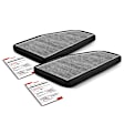 APCA4495 2x Activated Carbon Cabin Air Filter