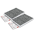 APCA4499 2x Activated Carbon Cabin Air Filter
