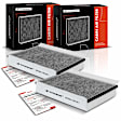 APCA4502 2x Activated Carbon Cabin Air Filter