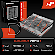 APCA4502 2x Activated Carbon Cabin Air Filter