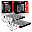 APCA4508 2x Activated Carbon Cabin Air Filter