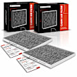 APCA4515 2x Activated Carbon Cabin Air Filter
