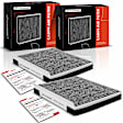 APCA4519 2x Activated Carbon Cabin Air Filters