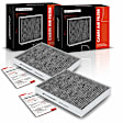 APCA4524 2x Activated Carbon Cabin Air Filter