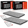 APCA4528 2x Activated Carbon Cabin Air Filter
