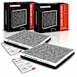 APCA4531 2x Activated Carbon Cabin Air Filter