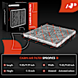 APCA4531 2x Activated Carbon Cabin Air Filter