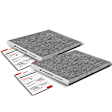 APCA4534 2x Activated Carbon Cabin Air Filters