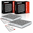 APCA4546 2x Activated Carbon Cabin Air Filter