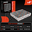 APCA4550 2x Activated Carbon Cabin Air Filter