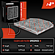 APCA4552 2x Activated Carbon Cabin Air Filter