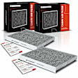 APCA4558 2x Activated Carbon Cabin Air Filter