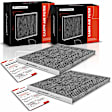 APCA4570 2x Activated Carbon Cabin Air Filters