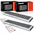 APCA4587 2x Activated Carbon Cabin Air Filter