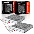 APCA4589 2x Activated Carbon Cabin Air Filter