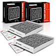 APCA4598 2x Activated Carbon Cabin Air Filter