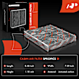 APCA4604 2x Activated Carbon Cabin Air Filters