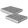 APCA4617 2x Activated Carbon Cabin Air Filters