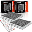 APCA4619 2x Activated Carbon Cabin Air Filter