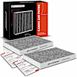 APCA4623 2x Activated Carbon Cabin Air Filter