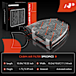 APCA4631 2x Activated Carbon Cabin Air Filter