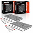 APCA4638 2x Activated Carbon Cabin Air Filter