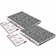 APCA4643 2x Activated Carbon Cabin Air Filters