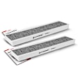 APCA4651 2x Activated Carbon Cabin Air Filter
