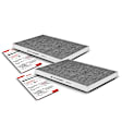 APCA4653 2x Activated Carbon Cabin Air Filter