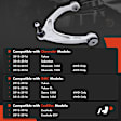 APCA4689PG Front Passenger Upper Control Arm with Ball Joint