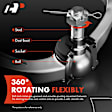 APCA4689PG Front Passenger Upper Control Arm with Ball Joint