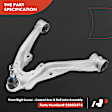 APCA4691 Front Right Lower Control Arm & Ball Joint Assembly