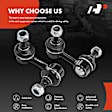 APCA4702 2 Pcs Front Stabilizer Bar Link