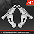 APCA4743 2x Front Lower Control Arm and Ball Joint Assembly