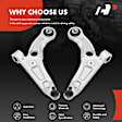 APCA4762PG 2x Front Lower Control Arm and Ball Joint Assembly