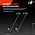 APCA4773 2x Front Stabilizer Bar Link